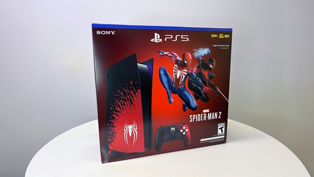 حزمة Spider-Man 2 ذات الإصدار المحدود لجهاز PS5